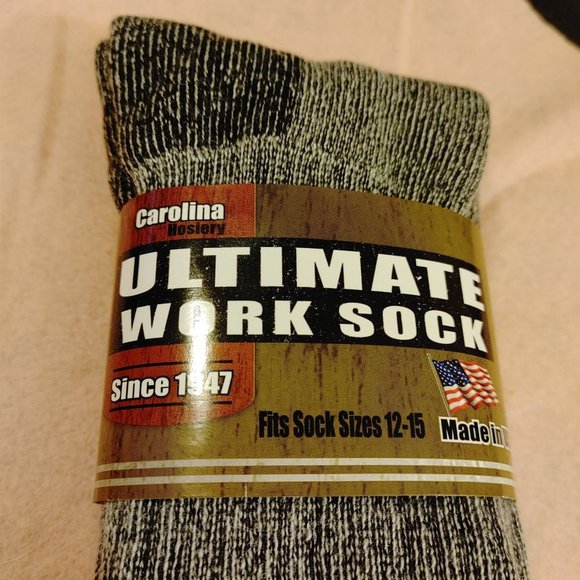 Carolina Hosiery Other - 448 Carolina Hosiery	Ultimate Ribbed Work Crew socks